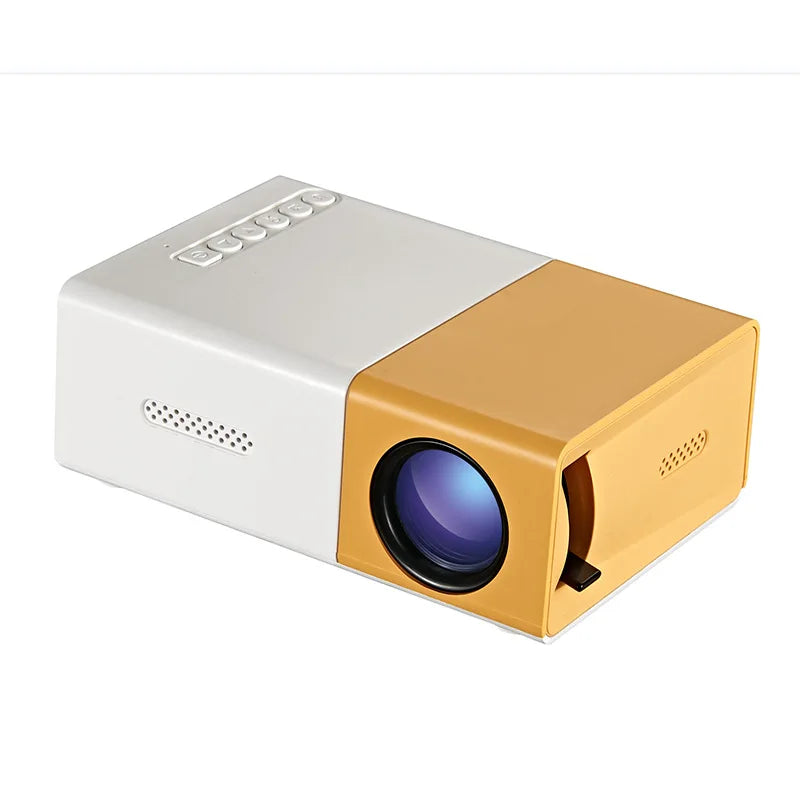 Mini Projector Wired and Wireless Mirroring Wifi Support 1080P Lcd Small Projector 4K Home Portable Projectors